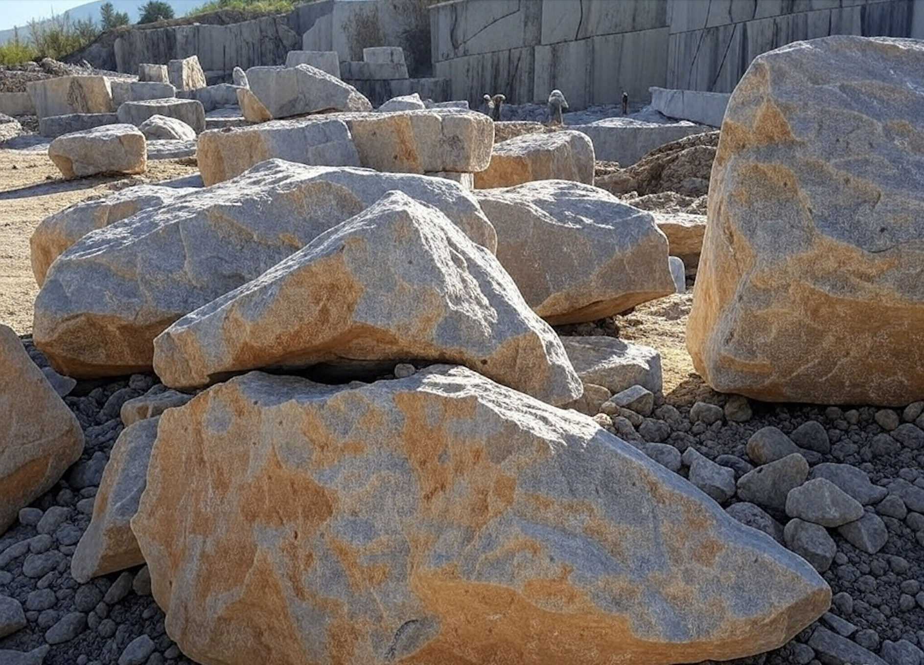 Granite countertops quarry.